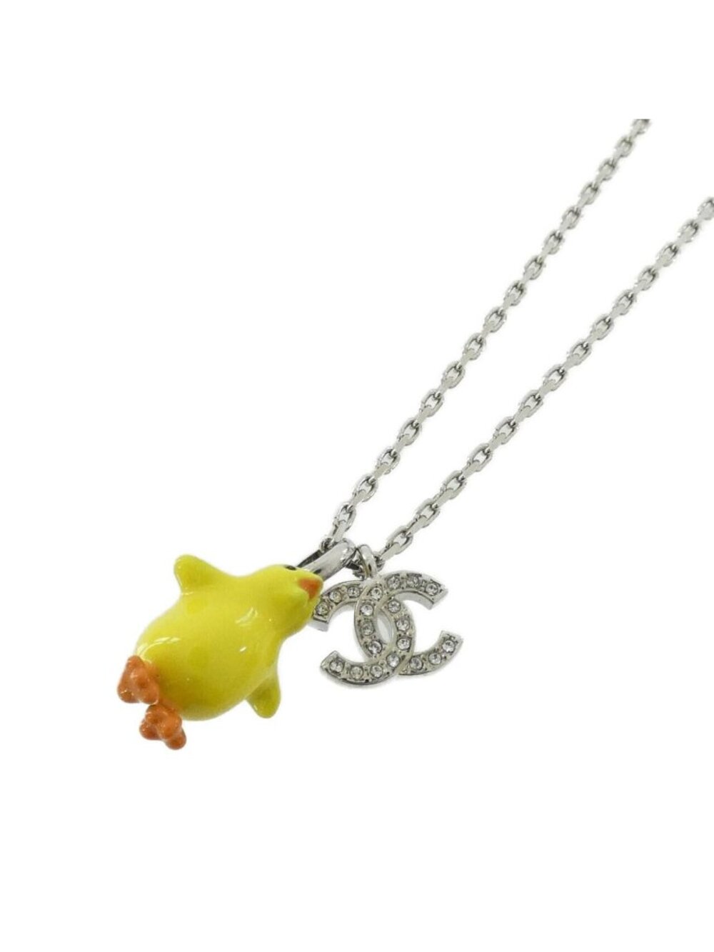 Chanel Necklace Silver